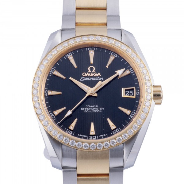 omega seamaster オメガ シーマスター コーアクシャル アクアテラ ジュエリーダイヤル 231.25.39.21.51.002