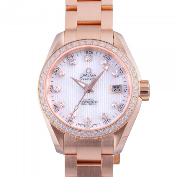 omega seamaster オメガ シーマスター アクアテラ150 コーアクシャル クロノメーター 231.55.30.20.55.001