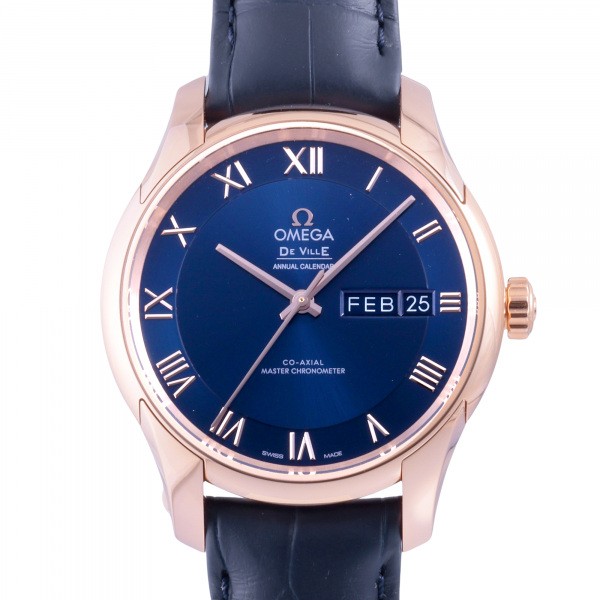 omega deville オメガ デ・ヴィル アワービジョン コーアクシャル マスター クロノメーター アニュアルカレンダー 433.53.41.22.03.001