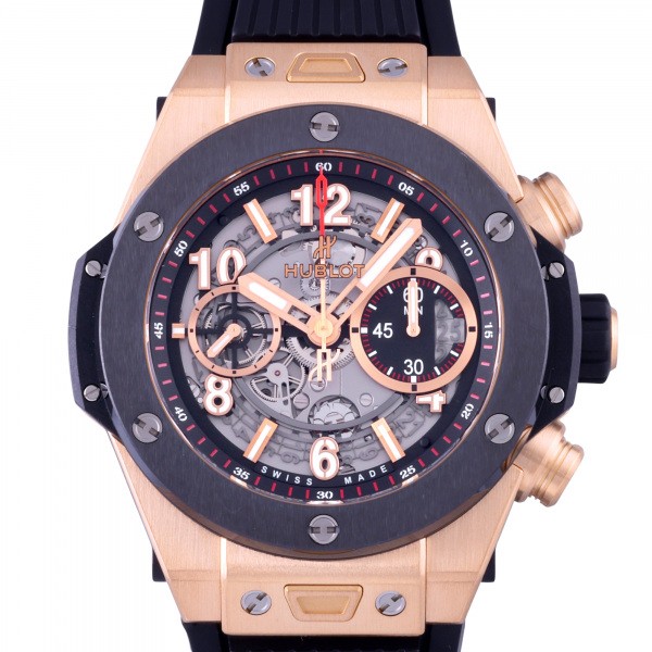 hublot bigbang ウブロ ビッグバン ウニコ キングゴールド セラミック 411.om.1180.rx