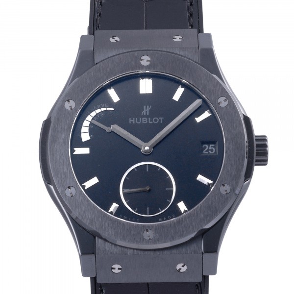 hublot classicfusion ウブロ クラシックフュージョン パワーリザーブ8デイズ オールブラック 世界限定500本 516.cm.1440.lr