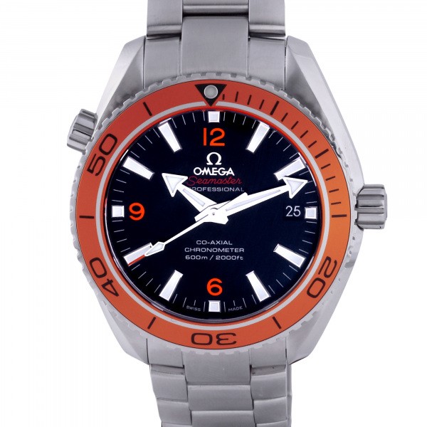 オメガ OMEGA シーマスター 600 プラネットオーシャン 232.30.42.21.01.002 ブラック文字盤 中古 腕時計 メンズ