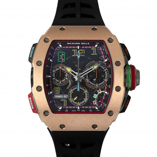 新品 腕時計 リシャールミルタイプ オマージュウォッチ ブラック ゴールド リシャール・ミル(RICHARD MILLE) 高級腕時計の通販・販売