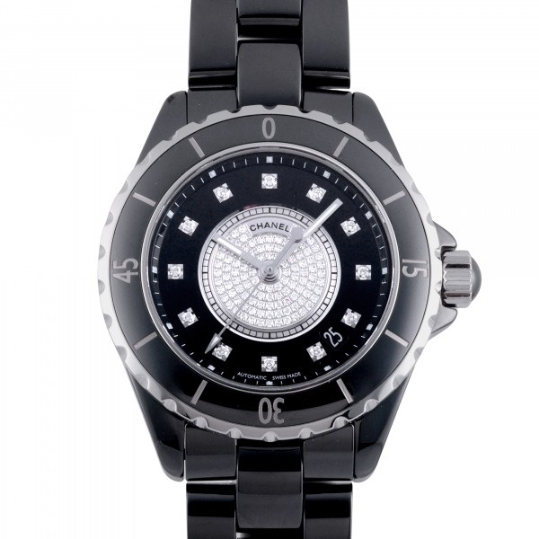 chanel j12 シャネル J12 オートマティック 12Pダイヤ h1757