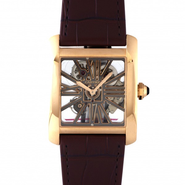 cartier tank カルティエ タンク MC スケルトン ウォッチLM w5310040