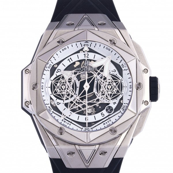 hublot bigbang ウブロ ビッグバン ウニコ サンブルー II チタニウム ホワイト 世界限定200本 418.nx.2001.rx.mxm20