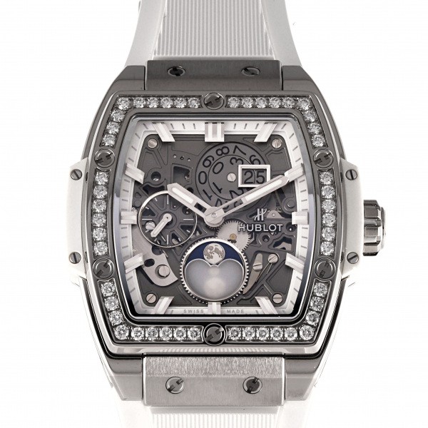 hublot spiritofbigbang ウブロ スピリット・オブ・ビッグバン ムーンフェイズ チタニウム ダイヤモンド 647.ne.2070.rw.1204