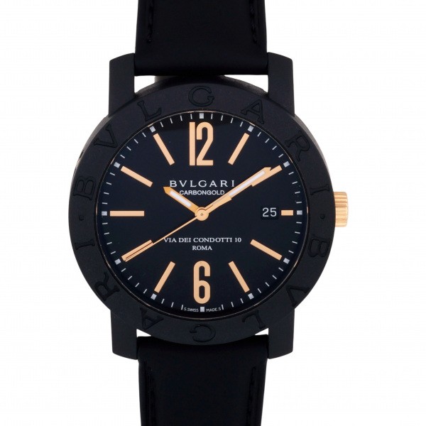 bvlgari bvlgaribvlgari BVLGARI Bulgari Bulgari Automatic Carbon gold Rome bbp40bcgld