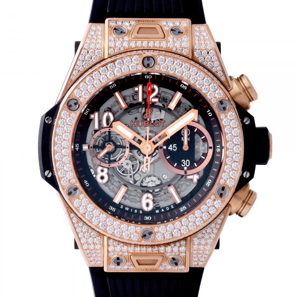 hublot bigbang ウブロ ビッグバン ウニコ キングゴールド パヴェ 411.ox.1180.rx.1704