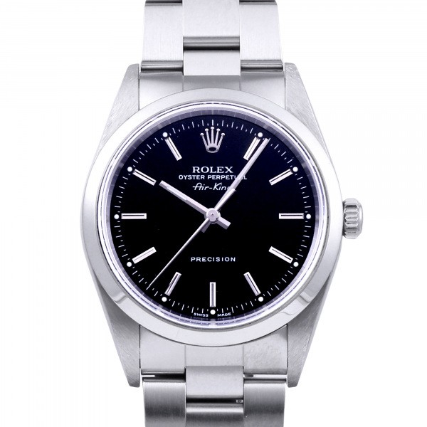 ロレックス ROLEX エアキング 14000 ブラック文字盤 中古 腕時計 メンズ