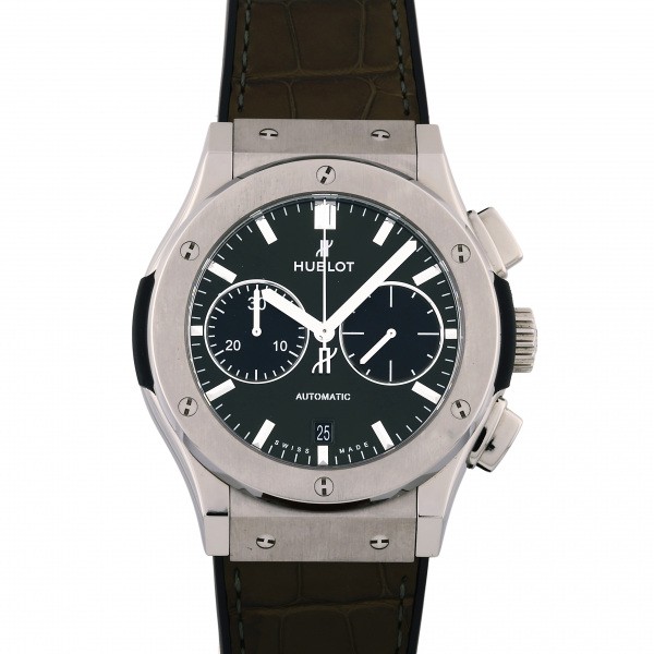 hublot classicfusion ウブロ クラシックフュージョン クロノグラフ チタニウム グリーン 521.nx.8970.lr