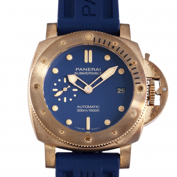 panerai submersible パネライ サブマーシブル ブロンゾ ブルー アビッソ pam01074