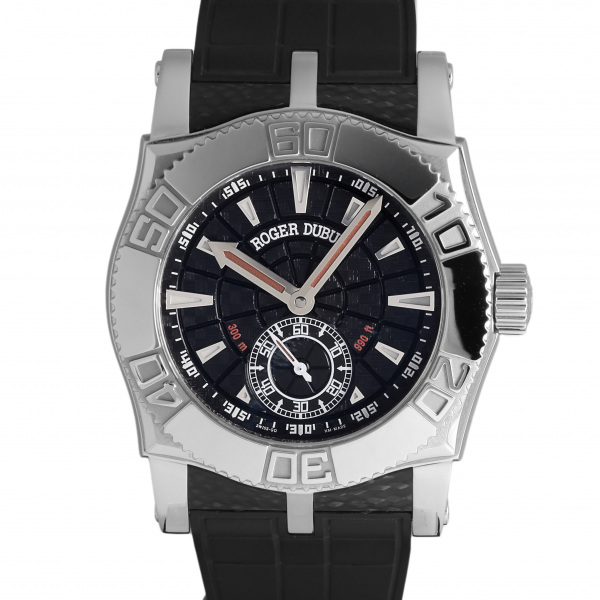 美品❗️ロジェデュブイ イージーダイバー正規品 純正 ラバーベルト（24㎜) ロジェデュブイ ROGER DUBUIS 純正 イージーダイバー用 シルバー