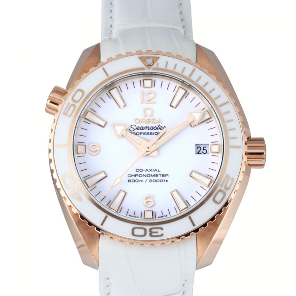omega seamaster オメガ シーマスター プラネット オーシャン 600M コーアクシャル セラゴールド サン・モリッツ 232.63.42.21.04.001