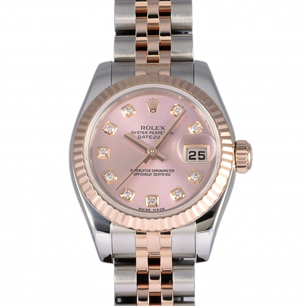rolex datejust ロレックス デイトジャスト ピンク J 179171g