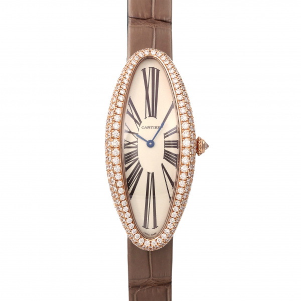 cartier baignoire カルティエ ベニュワール アロンジェ ウォッチ wjba0006