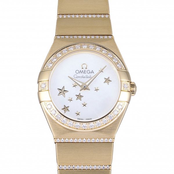 omega constellation オメガ コンステレーション ブラッシュ クォーツ 123.55.24.60.05.002