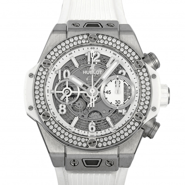 hublot bigbang ウブロ ビッグバン ウニコ チタニウム ホワイト ダイヤモンド 441.ne.2010.rw.1104