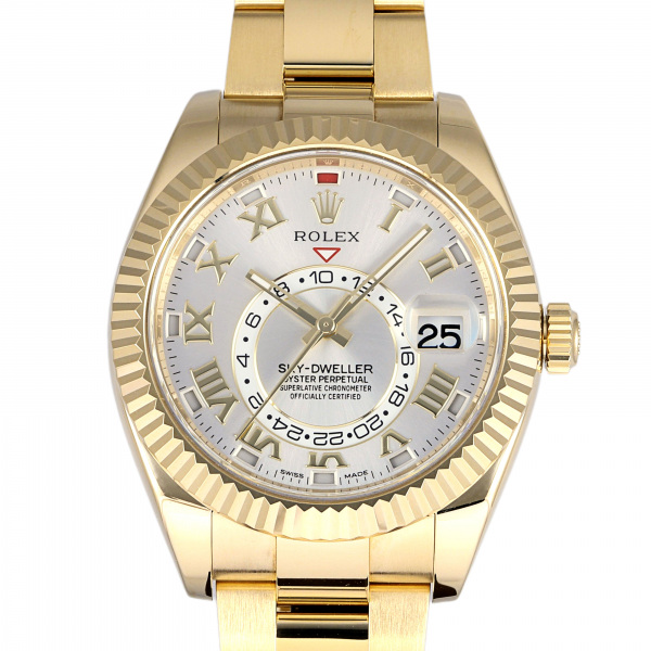 rolex skydweller ロレックス スカイドゥエラー ゴールドローマ 326938