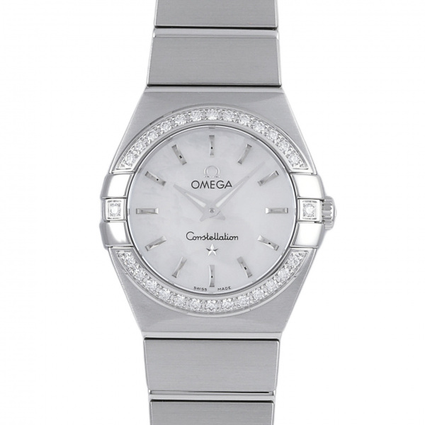 omega constellation オメガ コンステレーション ブラッシュ クォーツ 123.15.24.60.05.001