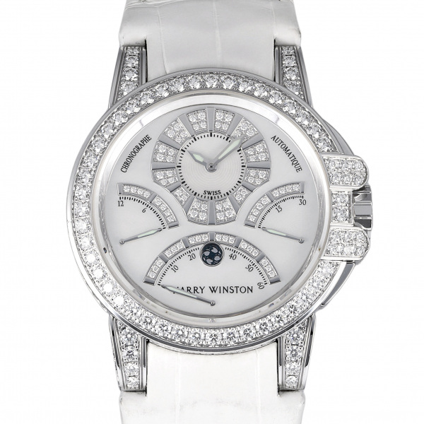 harrywinston ocean ハリー・ウィンストン オーシャン トリレトロ クロノグラフ ケースダイヤ oceact44ww002