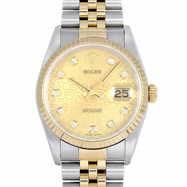 rolex datejust ロレックス デイトジャスト 10Pダイヤ 16233g
