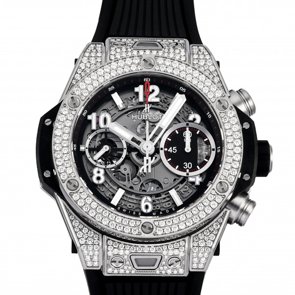 hublot bigbang ウブロ ビッグバン ウニコ チタニウム パヴェ 441.nx.1170.rx.1704