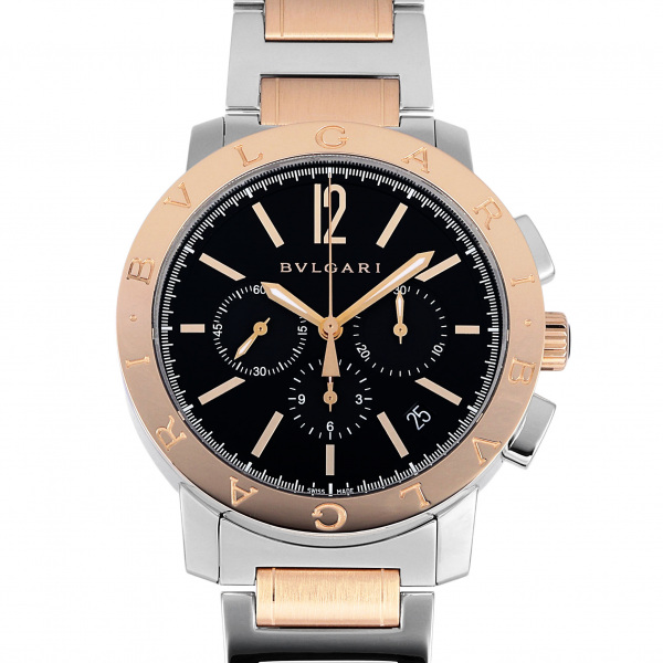 bvlgari bvlgaribvlgari ブルガリ ブルガリブルガリ クロノグラフ bb41bspgdch