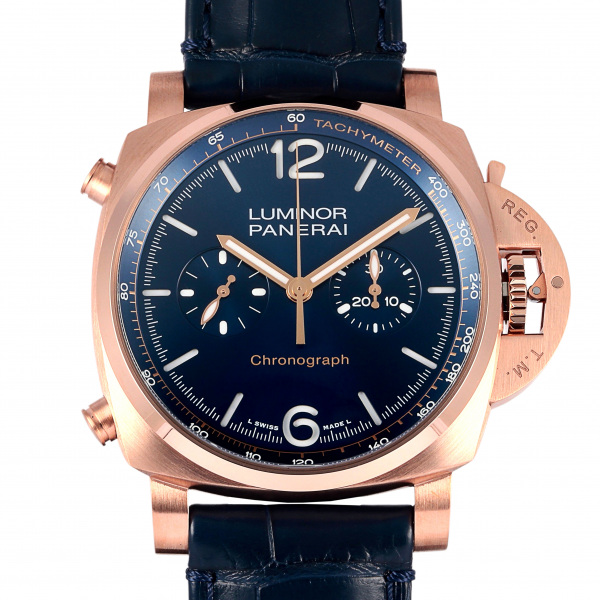 panerai luminor パネライ ルミノール クロノ ゴールドテック ブルーノッテ pam01111