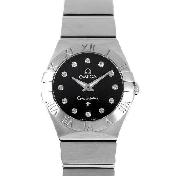 omega constellation オメガ コンステレーション クォーツ 24mm 123.10.24.60.51.001