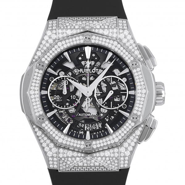 hublot classicfusion ウブロ クラシックフュージョン アエロ・フュージョン クロノグラフ オーリンスキー チタニウム パヴェ 525.nx.0170.rx.1704.orl18