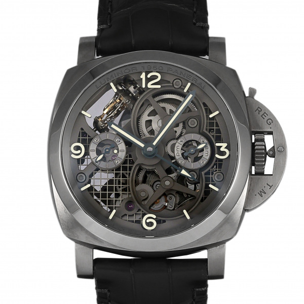 panerai luminor1950 パネライ ルミノール1950 ロ・シェンツィアート トゥールビヨン GMT 世界限定150本 pam00578