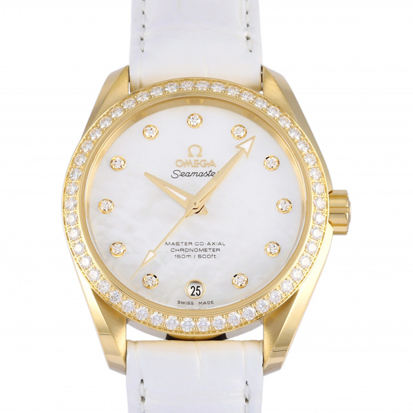 omega seamaster オメガ シーマスター アクアテラ 150M マスター コーアクシャル クロノメーター レディス 38.5MM 231.58.39.21.55.002