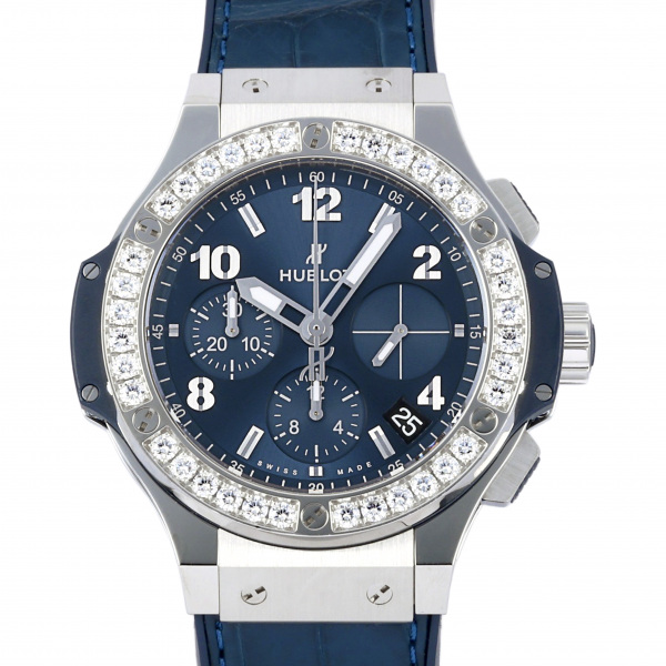 hublot bigbang ウブロ ビッグバン スチール ブルー ダイヤモンド 341.sx.7170.lr.1204