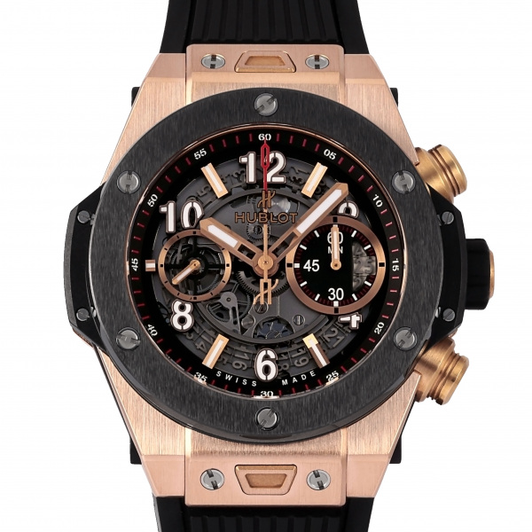 hublot bigbang ウブロ ビッグバン ウニコ キングゴールド セラミック 411.om.1180.rx