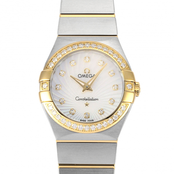 omega constellation オメガ コンステレーション クォーツ 27MM 123.25.27.60.55.004
