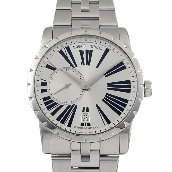 ロジェ・デュブイ ROGER DUBUIS エクスカリバー オートマティック 42 RDDBEX0384 シルバー文字盤 中古 腕時計 メンズ