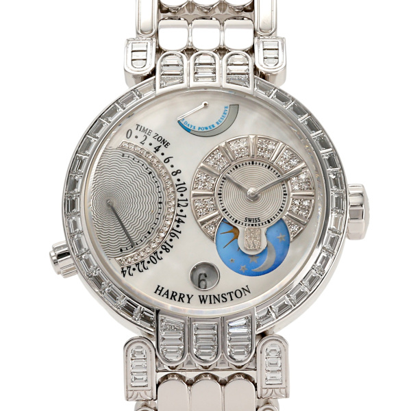 harrywinston premiere ハリー・ウィンストン プルミエール エキセンター タイムゾーン 世界限定10本 200/mmtz39w/bd