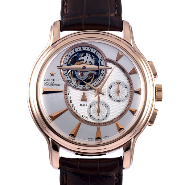 zenith el primero ゼニス エル・プリメロ グランドクロノマスターXXT トゥールビヨン エル プリメロ 世界限定50本 18.1260.4005/01.c505
