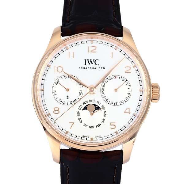 未使用品　ジュエッテ　腕時計　ゴールド 新品] IWC ポルトギーゼ IW344202シルバー レッドゴールド