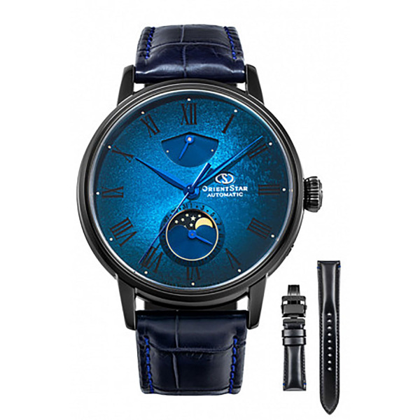 orient_star mcollections Orient star M Collections mechanical Moon phase [M45] Prestige shop limited model rk-ay0118l