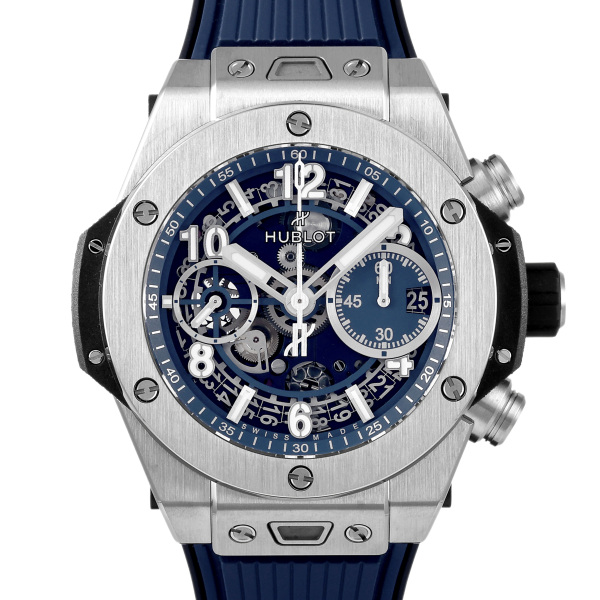 hublot bigbang ウブロ ビッグバン ウニコ チタニウム ブルー 441.nx.5171.rx