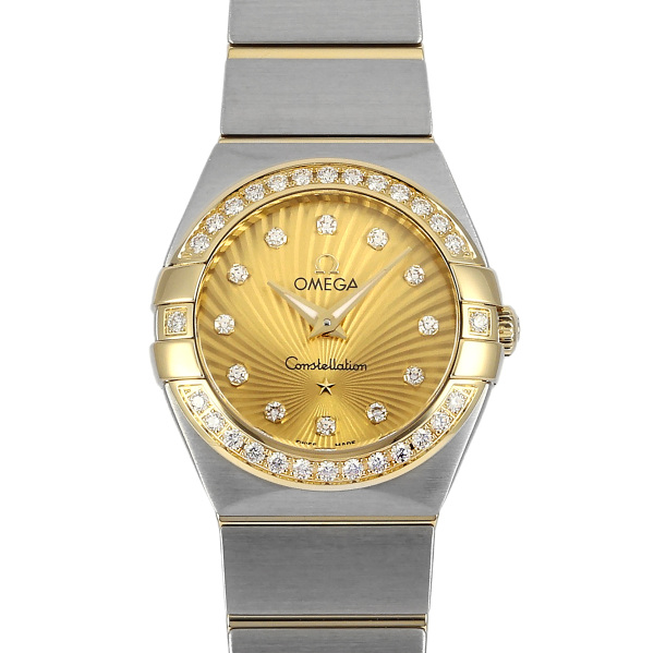 omega constellation オメガ コンステレーション クォーツ 24MM 123.25.24.60.58.001