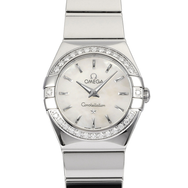 omega constellation オメガ コンステレーション クォーツ 24MM 123.15.24.60.05.002