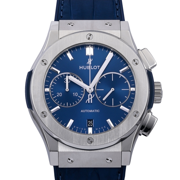 hublot classicfusion ウブロ クラシックフュージョン チタニウム ブルー 521.nx.7170.lr