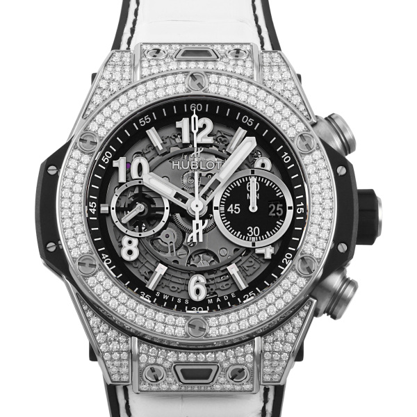 hublot bigbang ウブロ ビッグバン ウニコ チタニウム パヴェ 421.nx.1170.rx.1704
