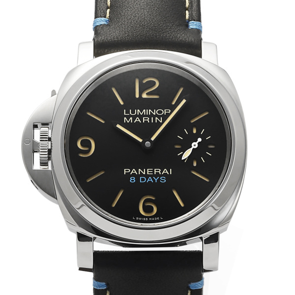 パネライ PANERAI ルミノール レフトハンド 8days アッチャイオ PAM00796 ブラック文字盤 中古 腕時計 メンズ