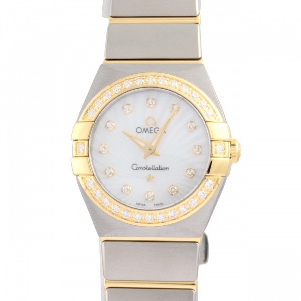 omega constellation オメガ コンステレーション クォーツ 24 MM 123.25.24.60.55.004