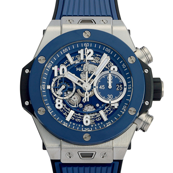 hublot bigbang ウブロ ビッグバン ウニコ チタニウム ブルーセラミック 421.nl.5170.rx