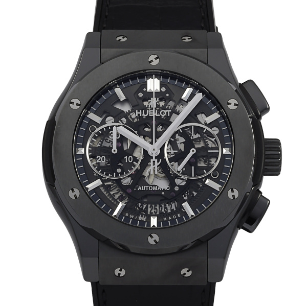 hublot classicfusion ウブロ クラシックフュージョン アエロ クロノグラフ ブラックマジック 525.cm.0170.lr